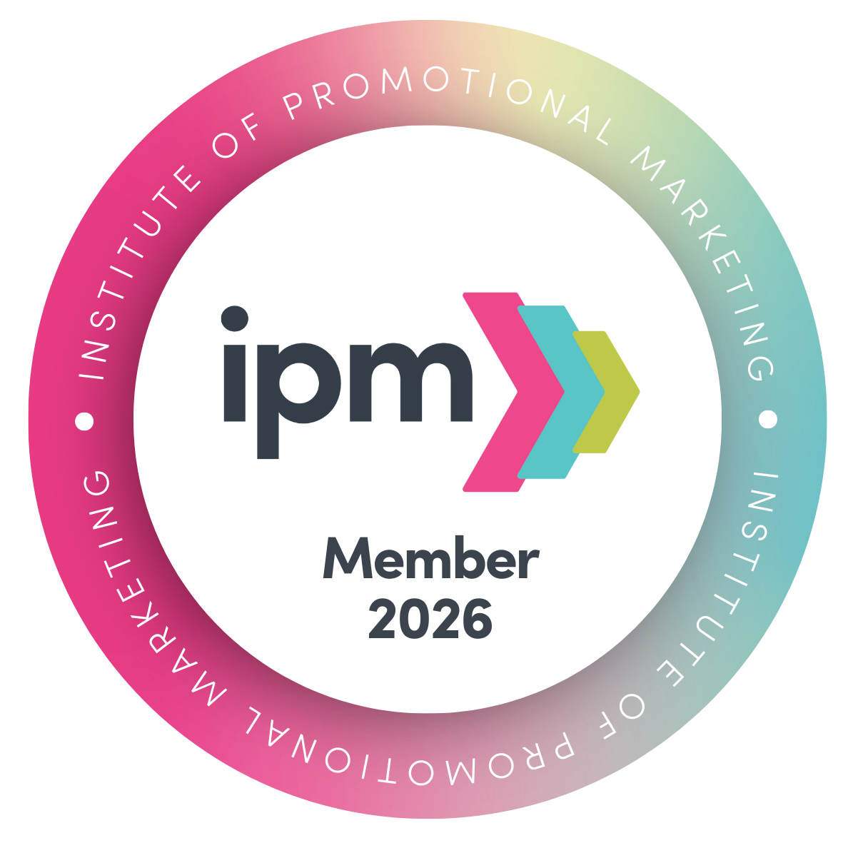 Institute of Promotional Marketing Member 2026 badge
